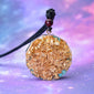 Natural Crystal Seven Chakra Pendant Jewelry